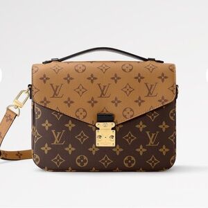 Louis Vuitton Tan and Brown Monogram Crossbody Bag